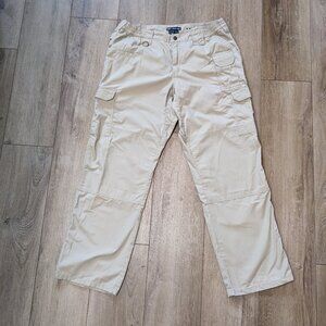 5.11 Tactical Series Women's Pants Size 16 Khaki Cargos